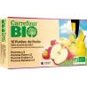 Carrefour Bio 12X90G Gourde De Purée Fruits Panaché Sans Sucres Ajoutés Crf