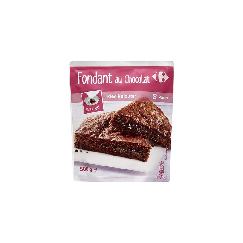 Carrefour 500G Fondant Au Chocolat Crf
