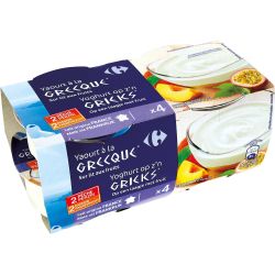 Crf Extra 4X150G Yaourts À La Grecque Pèche/Passion