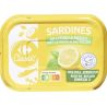 Crf Classic 1/5 Sardines Marinées Au Citron Et Basilic