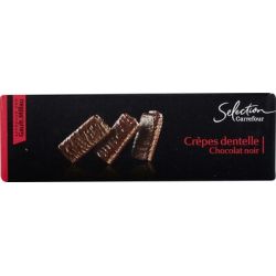 Carrefour Selection 100G Crêpes Dentelle Chocolat Noir Crf Sélection