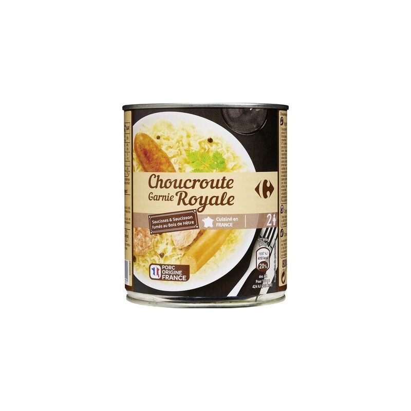 Carrefour 800G Choucroute Royale 4/4 Crf