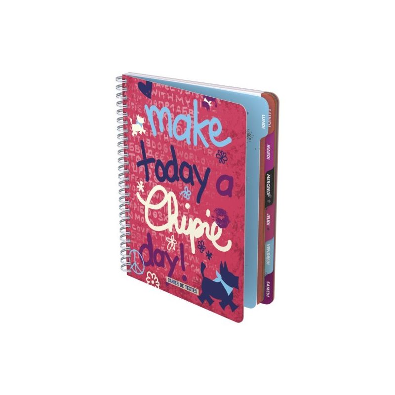 Chipie Cahier Texte Reb.17X22