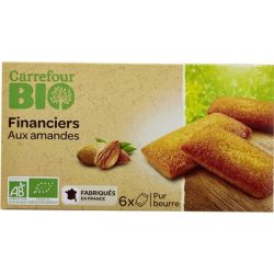 Carrefour Bio 150G 6 Financiers Crf