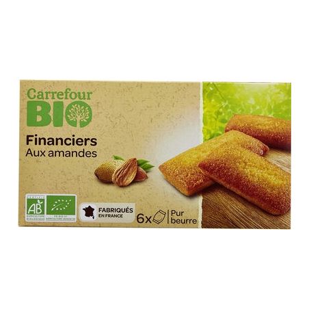 Carrefour Bio 150G 6 Financiers Crf