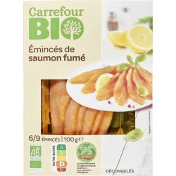 Carrefour Bio 100G Eminces S. Fume Crf