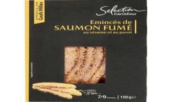 Carrefour Selection 100G Emincés De Saumon Fumé Crf