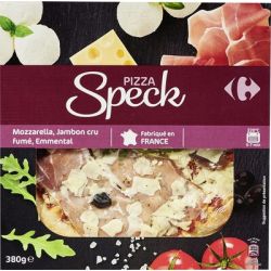 Carrefour 380G Pizza Speck