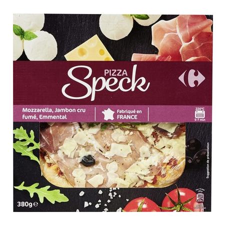 Carrefour 380G Pizza Speck