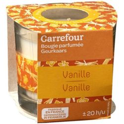 Carrefour Bougie Vanille Crf