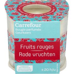 Carrefour Bougie Frts Rouge Gourmand Crf