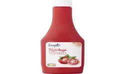 Simpl 560G Flacon Souple Ketchup Nature Pp Blanc