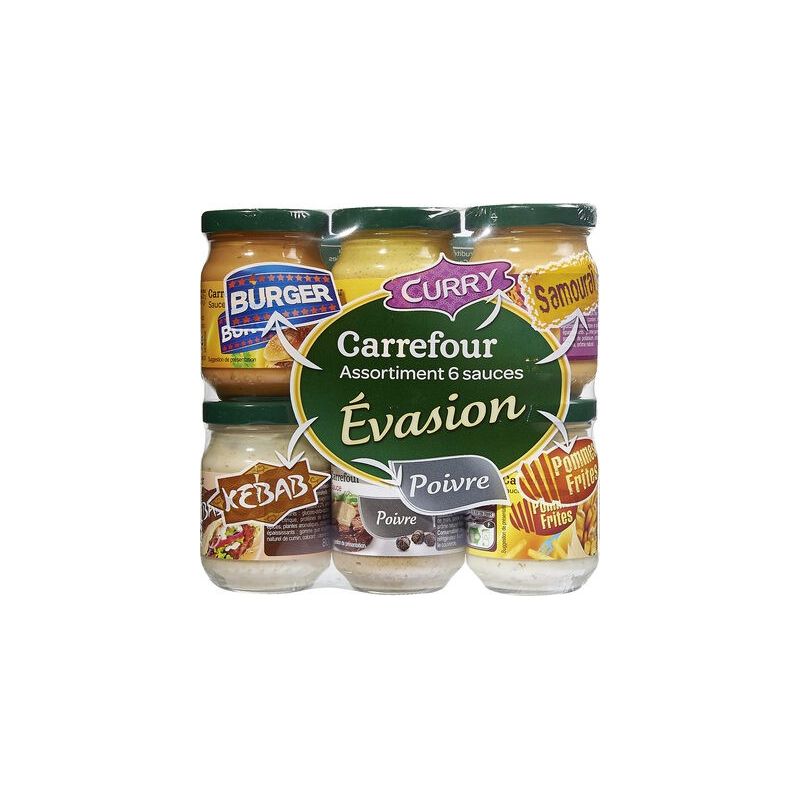 Carrefour Exotique 500G Lot X6 Sces Crf
