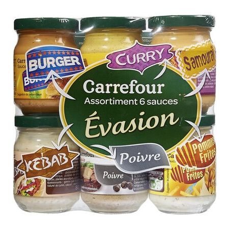 Carrefour Exotique 500G Lot X6 Sces Crf