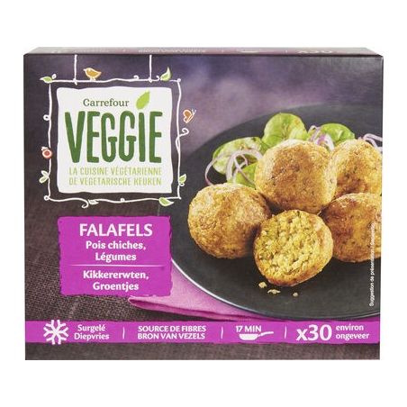 Carrefour Veggie 30X17G Falafels Vegetaliens Crf