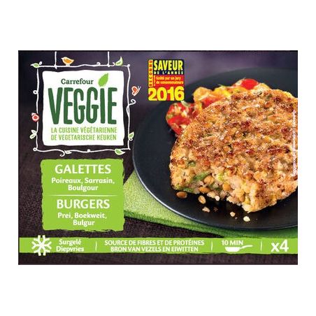 Carrefour 4X100G Gale.Poir.Sar.Boul.Cfvg