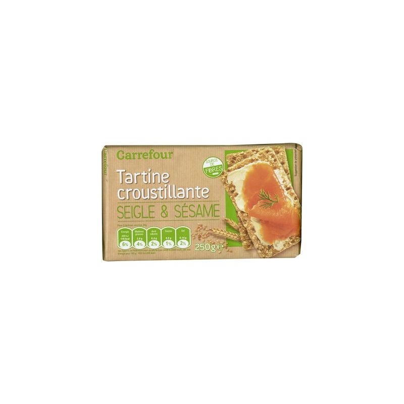 Carrefour 250G Tartine Crousaint Sesame Crf