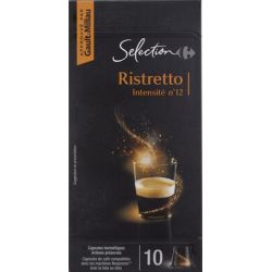Carrefour Selection 10X Capsules Ristretto Crf Sel