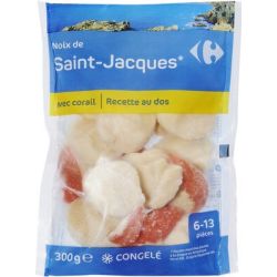 Carrefour 300G Noix Saint Jacq.A/C Ecos.Crf
