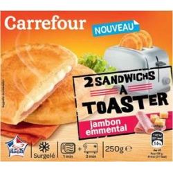 Carrefour 2X125G Sdw.Toasaint Jbn From Crf