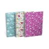 Oxford Cahier Flowers 5 Tablette Couverture Rigide Reliure Intégrale Ligné 120 Pages Décors Assortis