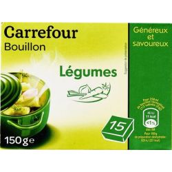 Carrefour 15X10G Bouillon Legumes Crf