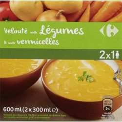 Carrefour 2X30Cl Veloute Leg/Vermic Crf