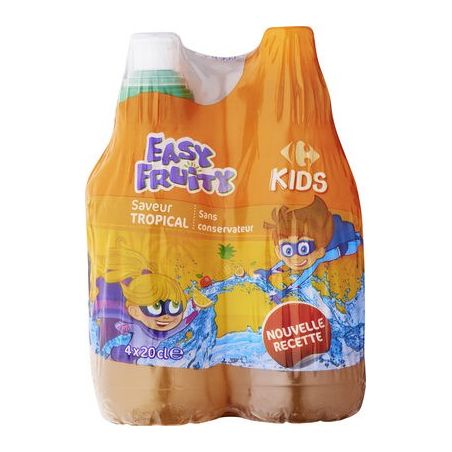 Carrefour Kids Pet 4X20Cl Tropical Crf Kds