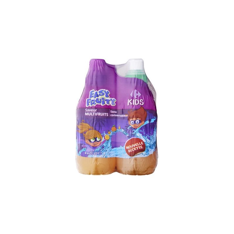 Carrefour Kids Pet 4X20Cl Multifruit Crf