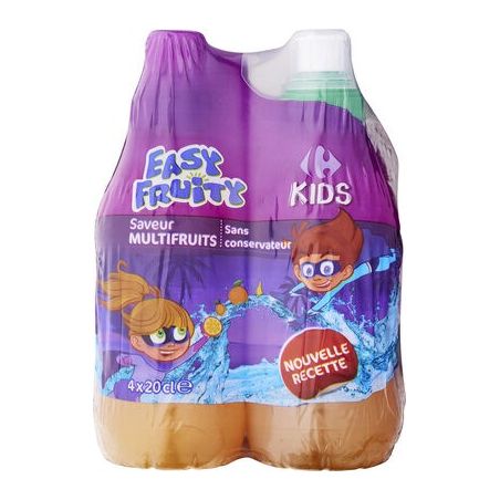 Carrefour Kids Pet 4X20Cl Multifruit Crf