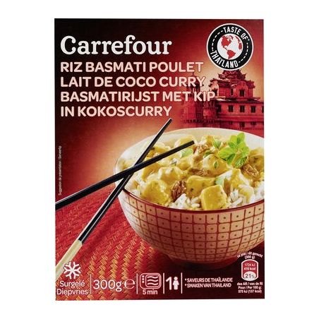 Carrefour 300G Riz Basm Poulet Coco Crf