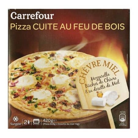 Crf Cdm 420G Pizza Chèvre/Miel Cuite Au Feu De Bois
