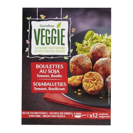 Carrefour 200G Boulette Soja Tomate Crf
