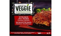 Carrefour Veggie 2X100G Steak De Soja À La Tomate Crf