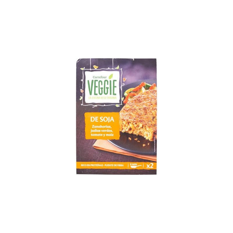 Carrefour 2X100G Steak Soja Legume Crf