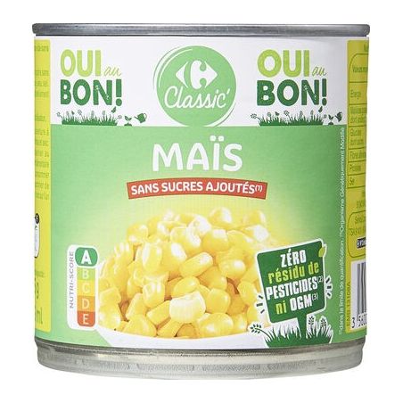 Crf Classic 1/2 Mais Sans Sucre Ajoute