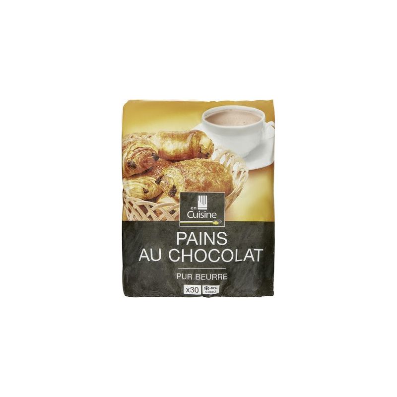 En Cuisine 30X70G Pain Chocolat Cuis.