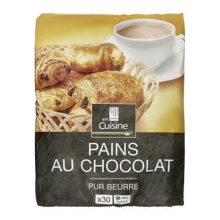 En Cuisine 30X70G Pain Chocolat Cuis.