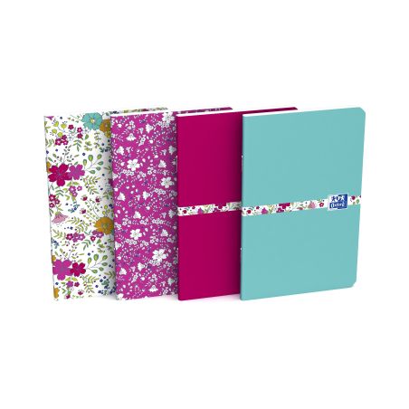 Oxford Carnet Flowers Agr 9X14