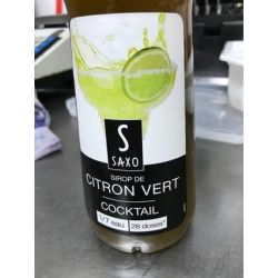 Saxo Pet 70Cl Sirop Citron Vert