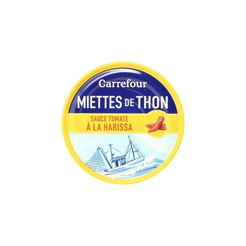 Carrefour 1/5 Thon Miette/Harissa Crf