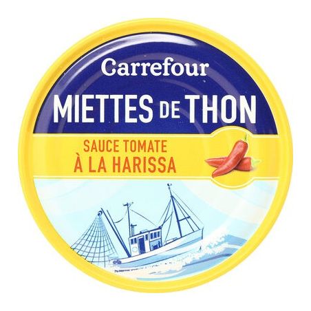 Carrefour 1/5 Thon Miette/Harissa Crf