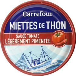 Carrefour 1/5 Thon Miette/Tomate&Pim Crf