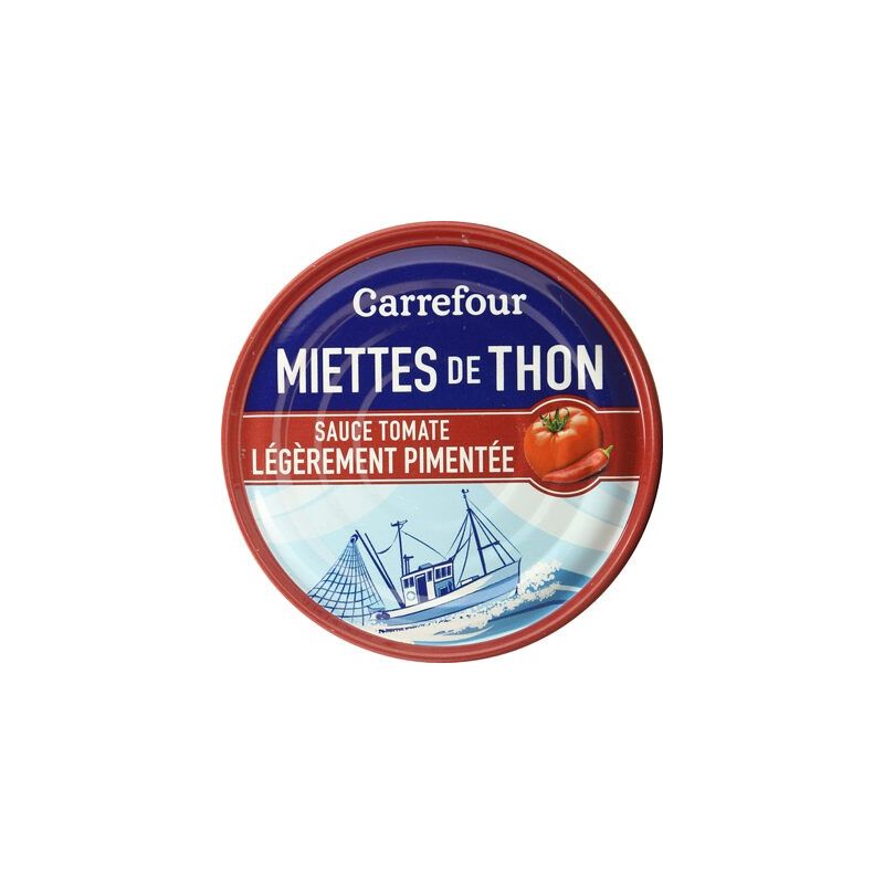 Carrefour 1/5 Thon Miette/Tomate&Pim Crf