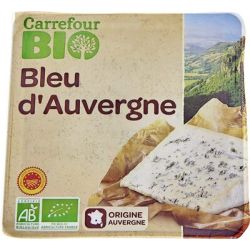 Carrefour Bio 125G Bleu D'Auvergne Crf