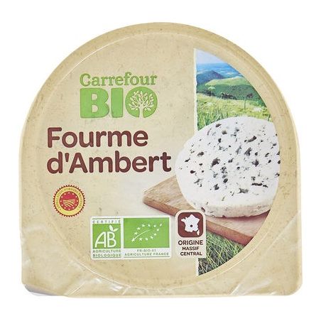 Carrefour Bio 185G Fourme D Ambert Crf