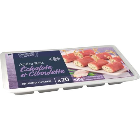 Carrefour 100G Roll Apero Echalote Crf