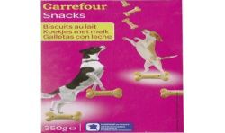 Carrefour 350G Bisc.Lait Chien Juni Crf