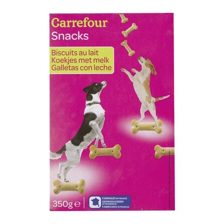 Carrefour 350G Bisc.Lait Chien Juni Crf