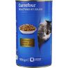 Carrefour 3/2 Bouche Sauce Poulet/Legumes Chat Crf
